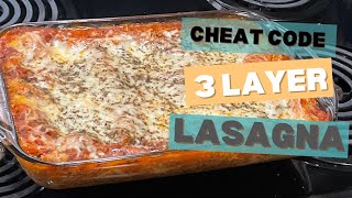 Cheat Code 3 Layer Lasagna | Dinner Recipes | Cookie on Screen