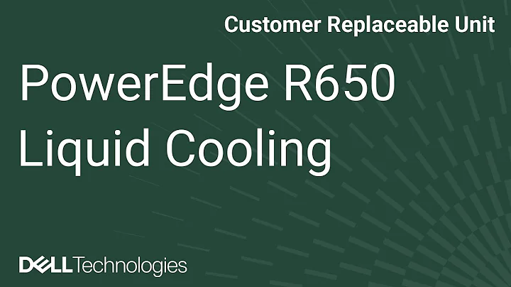Dell  PowerEdge R650: Remove/Install Liquid Cooling CPU