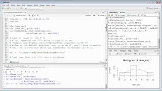 R: Showing the Distribution of a Single Numeric Variable