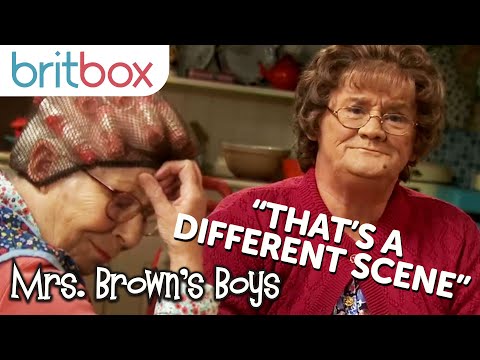 Winnie Get's Her Lines Wrong In the New Year Special | Mrs Brown's Boys