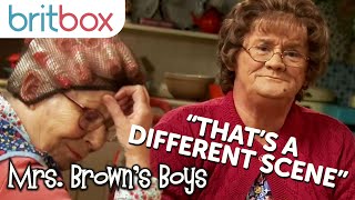 Winnie Get's Her Lines Wrong In the New Year Special | Mrs Brown's Boys