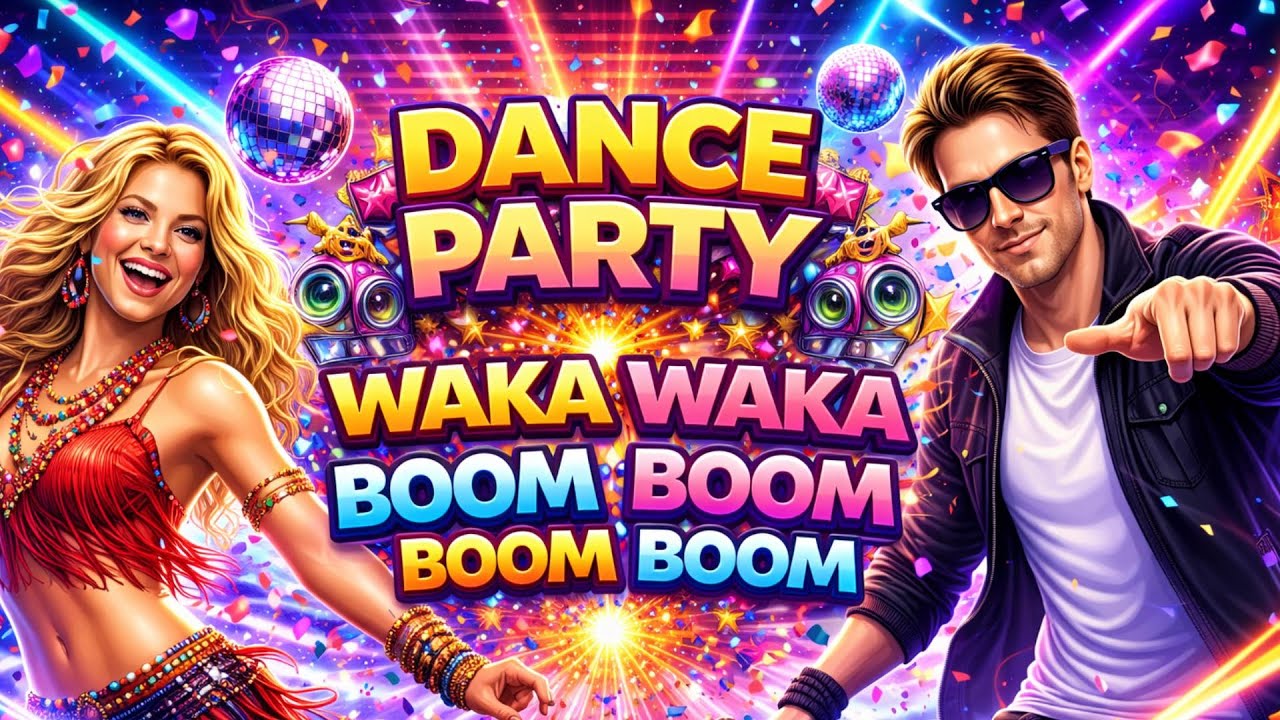DANCE PARTY❤️ WAKA WAKA X BOOM BOOM BOOM BOOM❤️ BASS HUNTER❤️RAJA REMIX