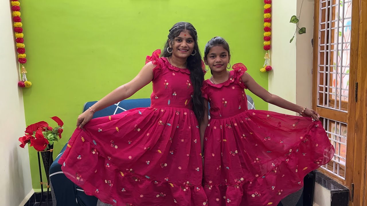 అందరికీ శివరాత్రి శుభాకాంక్షలు friends || మా dress లు ఎలా ఉన్నాయో comment చేయండి friends