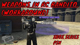 New Solo Weapons In Rc Bandito Workaroundgta Online