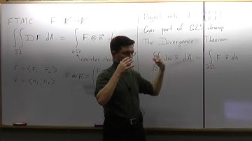 Lecture 2012.04.19 Part 02/8 Gas Part of GLS-Decomposition. Divergence Theorem