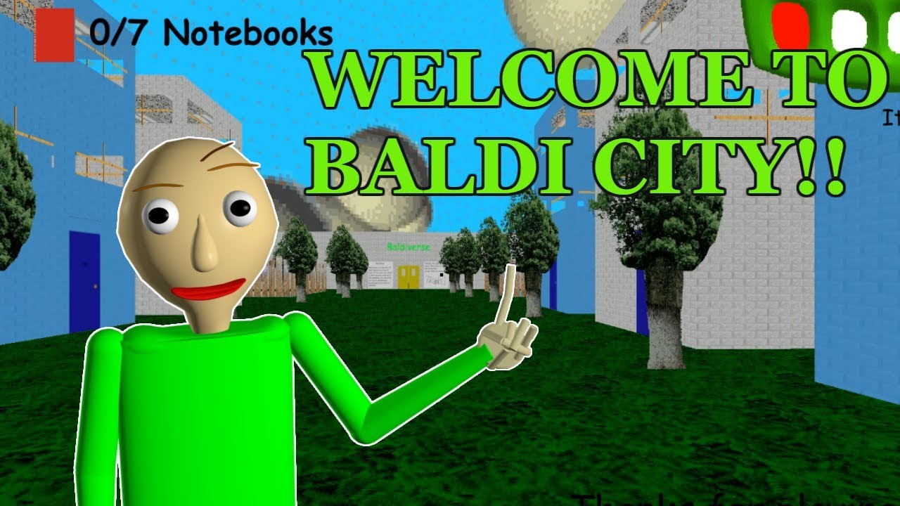 Welcome to Baldi's Basics in Education and Learning! That's me! // BALDI'S  BASICS : r/BaldisBasicsEdu