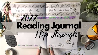 2022 Reading Journal Flip Through After The Pen