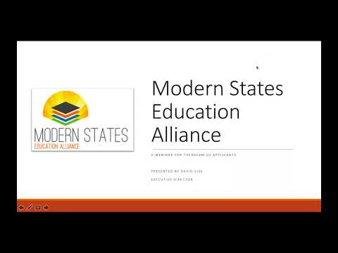 Modern States Webinar for Applicants