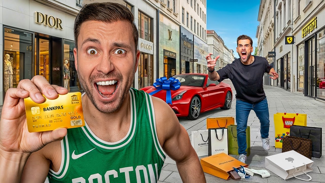 1 Dag Thomas Zijn Pinpas Gebruiken Zonder Dat Hij Het Weet! *Challenge*