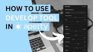 Aperty - How to use DEVELOP tool