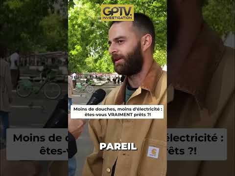 Moins de douches, moins d'électricité : êtes-vous VRAIMENT prêts ?!