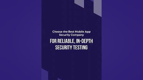 Mobile App Penetration Testing Service - The Complete Overview