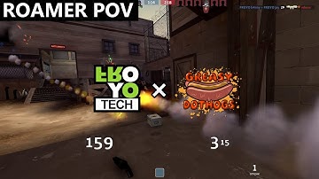 RGL Invite S12 Playoffs GRAND FINALS Map 1: FROYO roamer POV vs Greasy Dothogs | Bagel