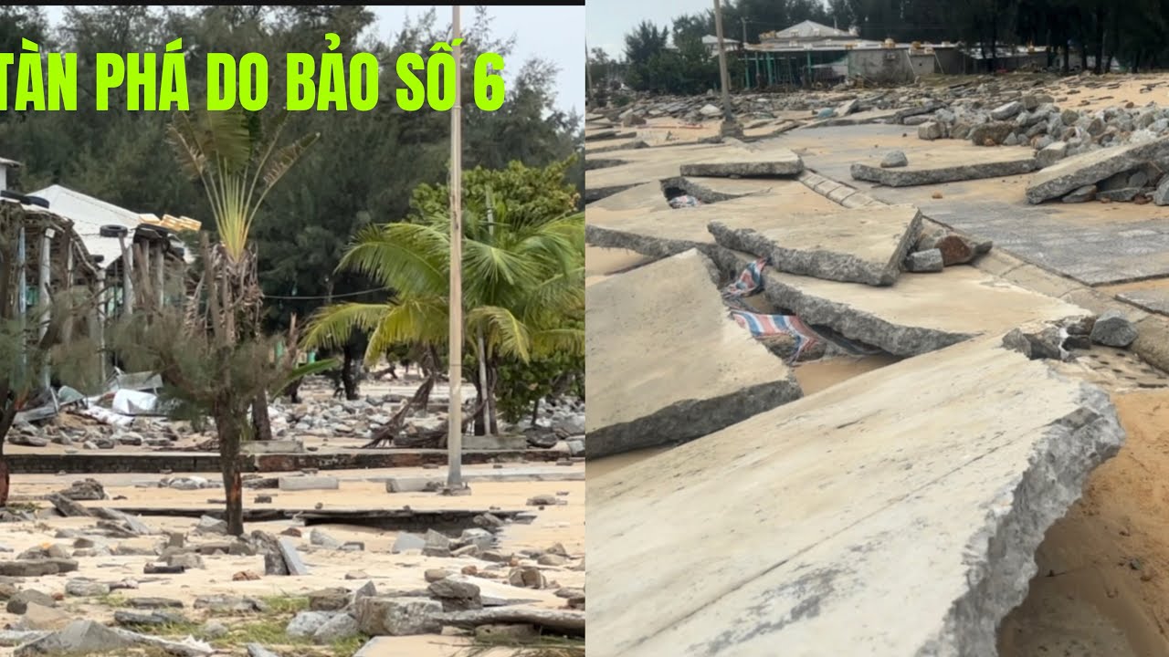 PHÁTAN NÁT ĐAU LÒNG  DO BẢO SỐ SÁU PHÁ TẠI BIỂN THUẬN AN PHÚ THUẬN28/10 HUẾ VIỆT NAM   #hue #vietnam