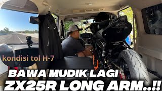MUDIK CILACAP MASIH SEPI ‼️BAWA ZX25R LONG ARM..