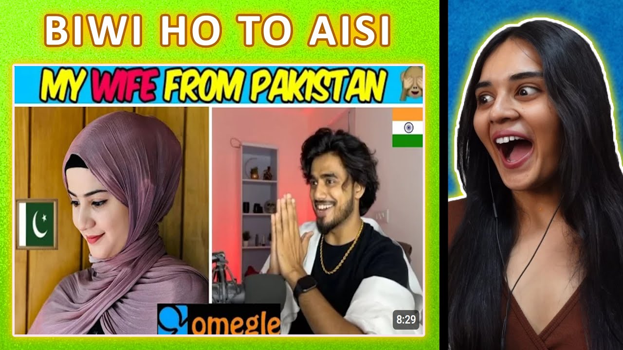 My New Wife From Pakistan REACTION | Omegle India | ‪@Adrishyaa  | Neha M.