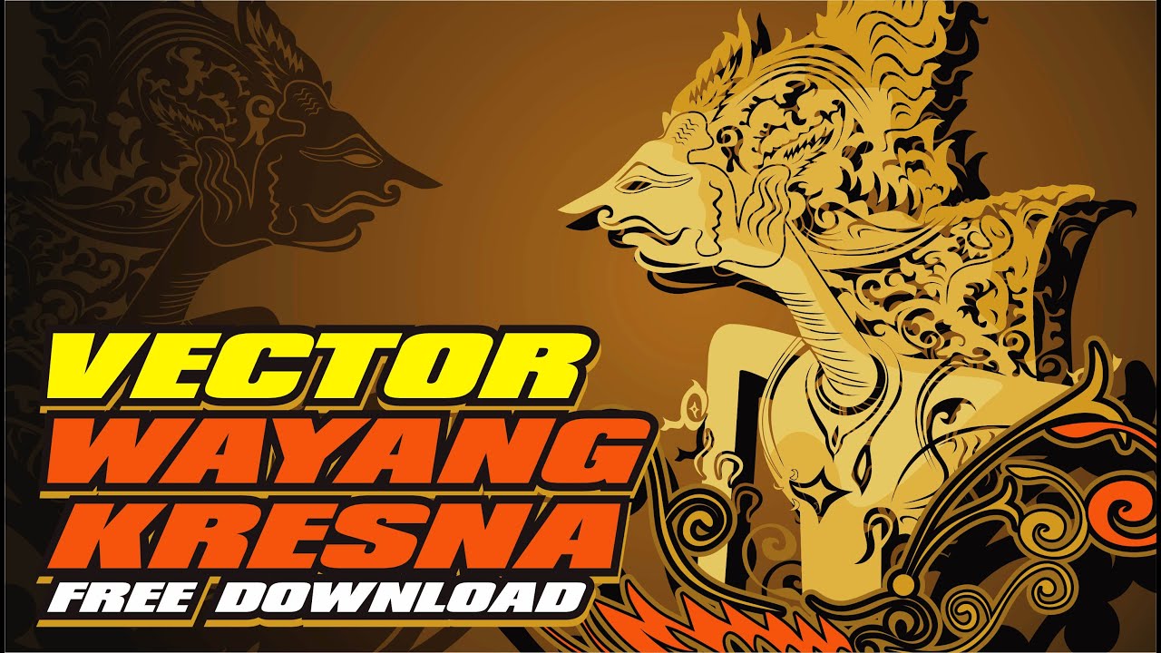 tutorial corel draw vector wayang kresna free download 