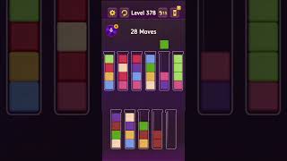 Block King - Sort Puzzle - Level 374 to 380 - All without adding columns screenshot 2