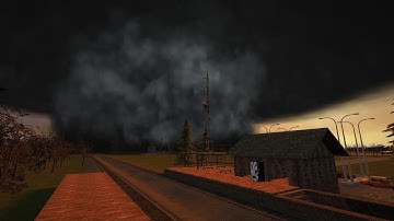 XTwisters 2 Against The Hailtown County Train Station - Garry