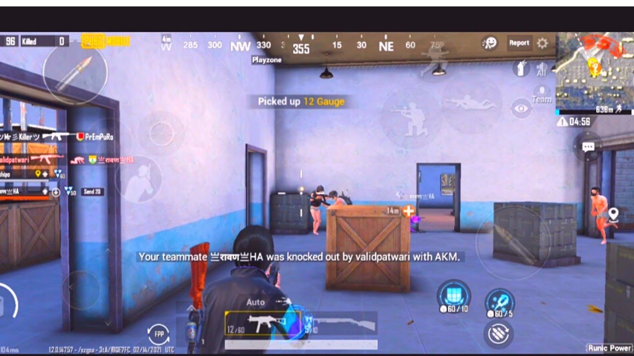 My teammates are shocked after watching this 1 vs 4 clutch | impossible ...