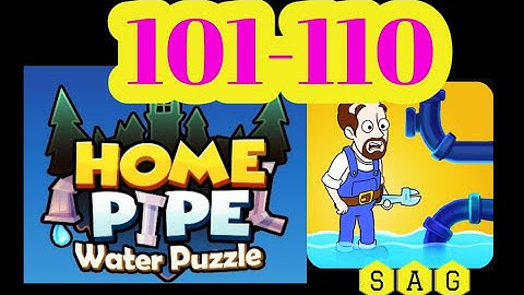 HOME PIPE WATER PUZZLE level 101 102 103 104 105 106 107 108 109 110