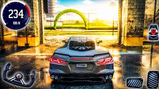 Extreme Supercar Garage Exit Gameplay 2026 | Realistic Car Driving Simulator Android screenshot 3