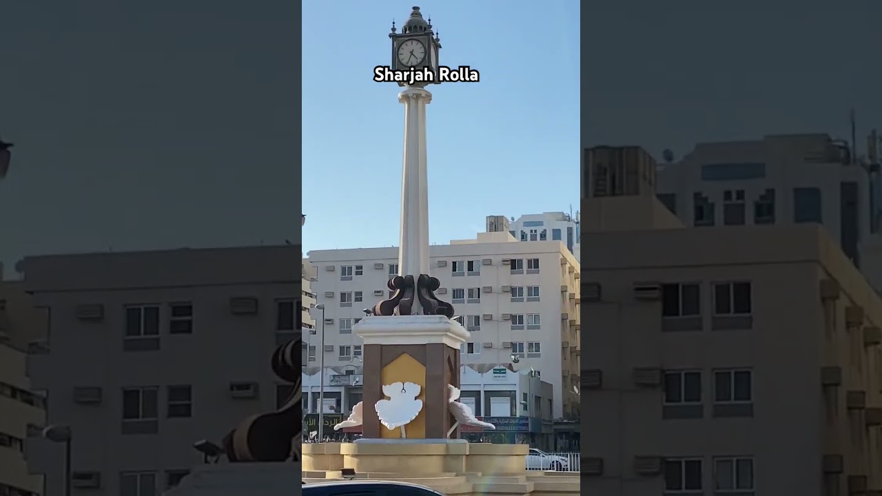 Amazing view Rolla Sharjah UAE 🇦🇪 