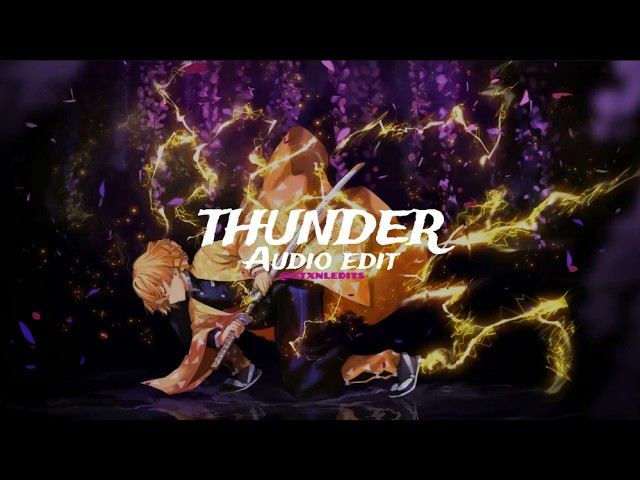 THUNDER (Slowed & Reverbed) ∿ QMIIR · RVNGE · nulled [Audio edit]