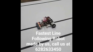 fastest Line Following Robot made by us #arduino #esp32 #motor #motors #motordriver #linefollower #