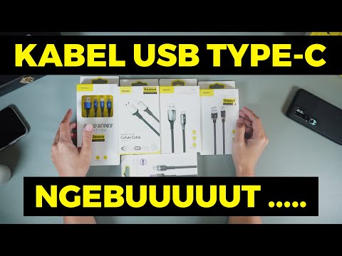 Rekomendasi Kabel Type-C Murah FAST CHARGING | Unboxing & Review BASEUS