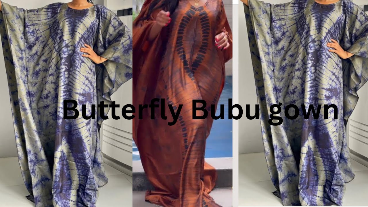 Butterfly Bubu Gown: Cutting and Sewing Tutorial