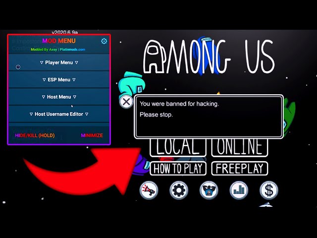 Among Us Mod Menu 2022 Will You Get Banned? (Full Test) 