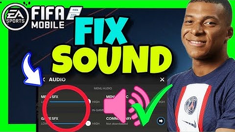 How To FIX No Sound PROBLEM in FC Mobile 🚨 2024 Full Guide - Fix FIFA Mobile SOUND Error (ACTIVATE)