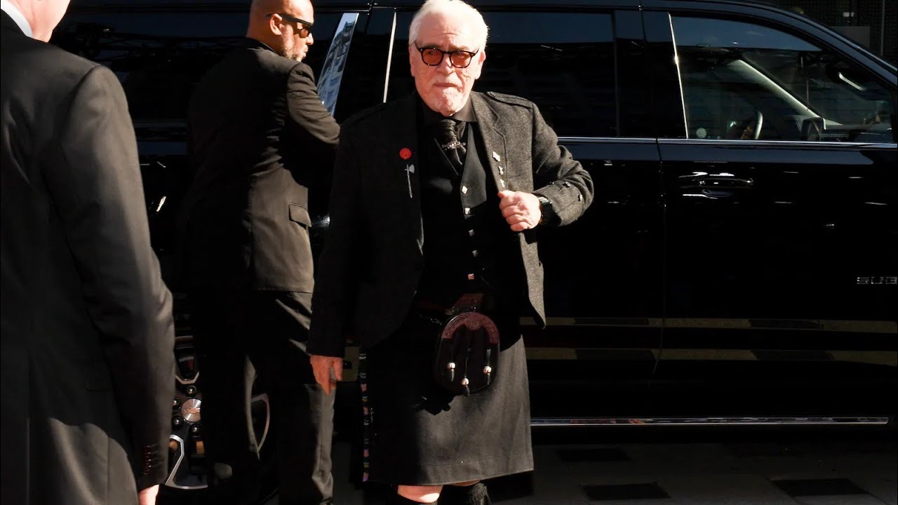 Brian Cox’s Kilt Mishap Steals the Show at TIFF!