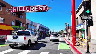 San Diego Driving Tour | Skyline to Kearny Mesa & Hillcrest | Scenic 4K Drive