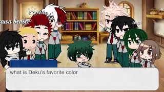 Who Knows Deku Better Gacha Club