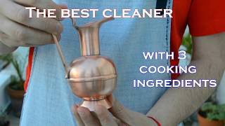How to clean copper bronze EASY AND QUICK