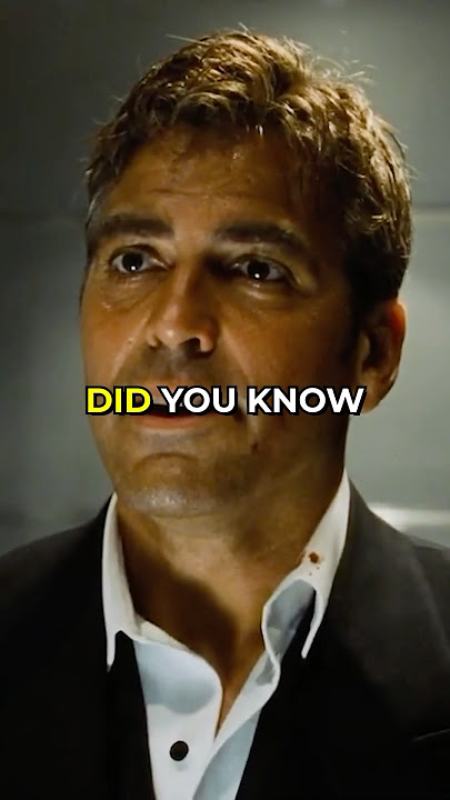 Did you know for OCEAN’S ELEVEN…