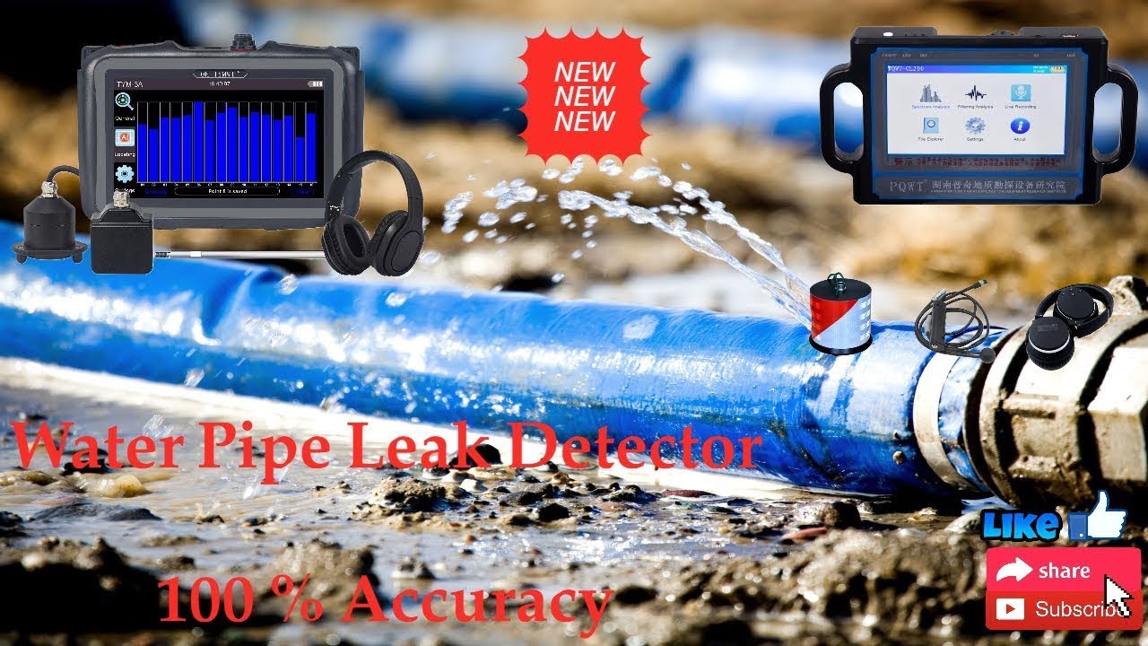 Indoor / Outdoor Water Pipe Line leak detector machine | Pqwt CL 200 | Tym Water Leak Detector
