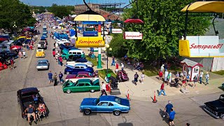 [Gasoline V8s] USA classic car show Heartland Nationals 2022 Iowa classic cars muscle cars hot rods