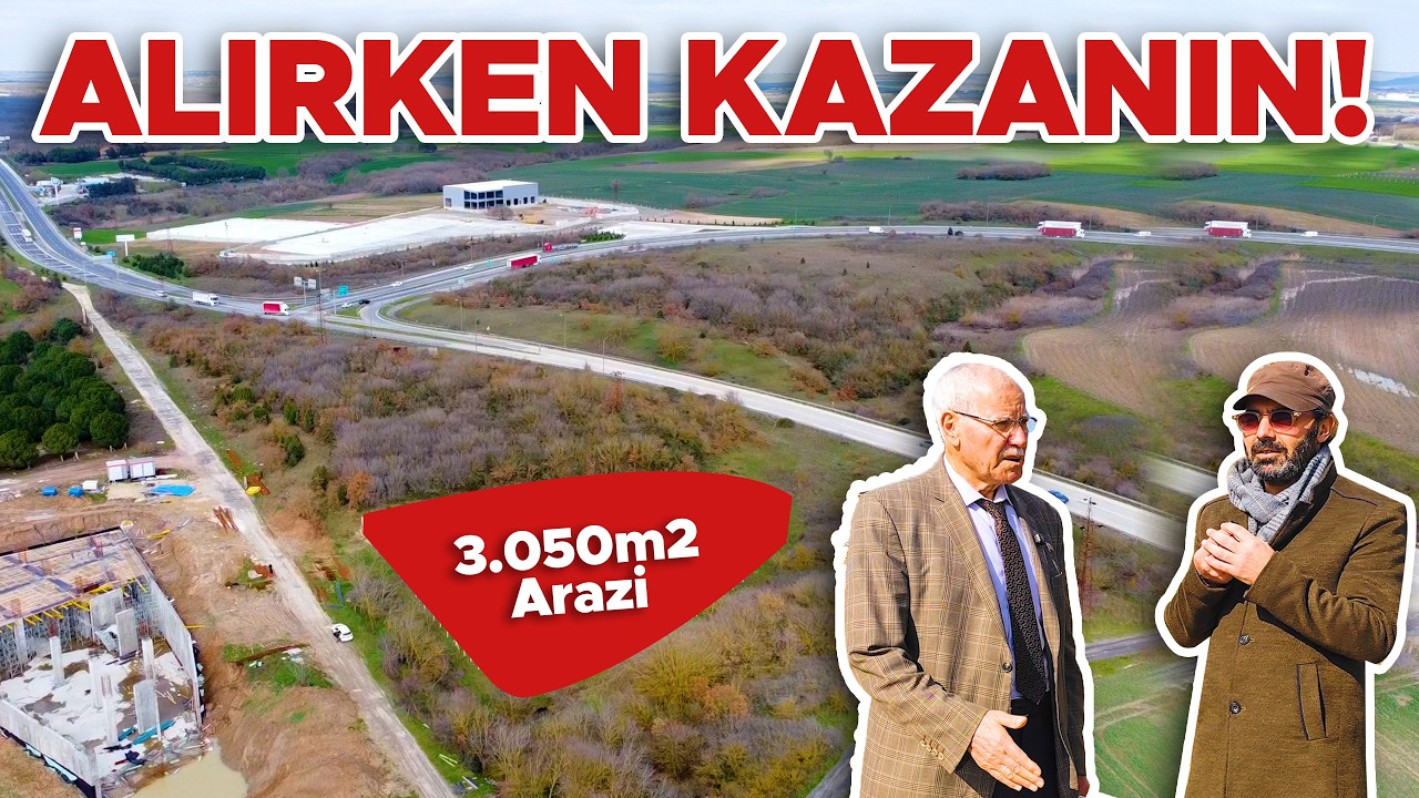 İstanbul’a 35 Dakika! Fabrika Bölgesinde 3.050m² Yatırımlık Arazi | Silivri Büyük Çavuşlu