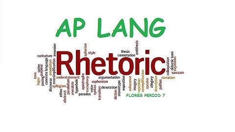APLANG Rhetorical Devices Video