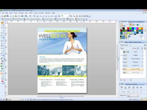 Serif WebPlus X4 Tutorial - Hyperlinks & Anchors