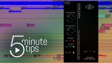 5-Min UAD Tips: Little Labs Voice Of God Bass Resonance Plug-In Tutorial
