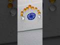 Indian🇮🇳Flower🌼#india flag colour mixing #art #satisfying #youtubeshorts #viralshorts #shorts