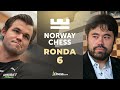 Nakamura y Carlsen en cabeza, Pragg al acecho | Norway Chess 2024 Día 6