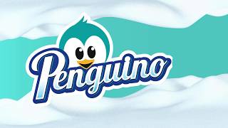 Menu pizza animé pour le resto Pinguino