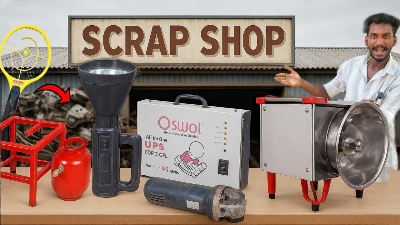 Scrap to Gold [Part 3] 💯 Coconut Scraper And UPS Repair | இன்னைக்கு சரியான வேட்டை..! Sathish 