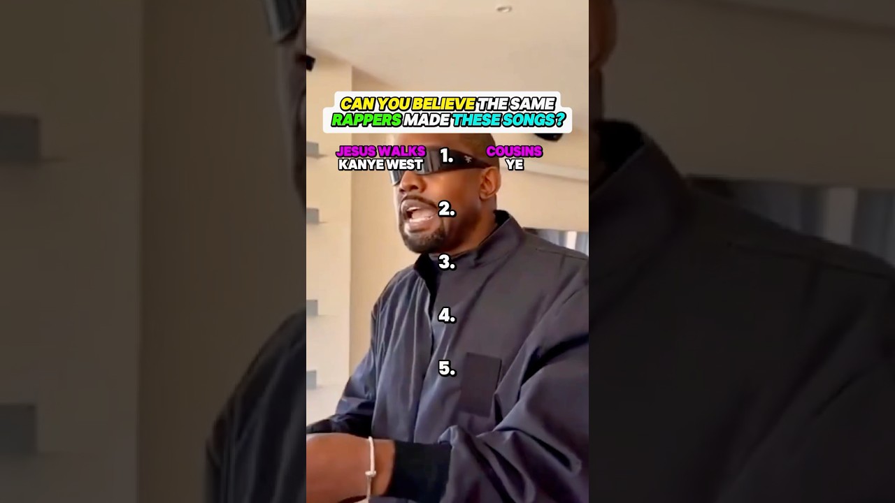 Can You Believe These Songs Were Made by the Same Artist ⁉️🤯