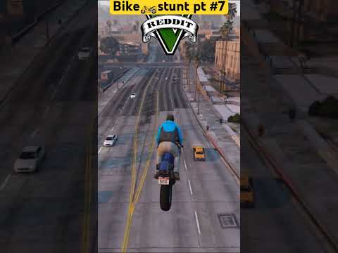 GTA v moto stunt pt #7 #gta #gta5 #gta6 #gtaonline #gaming #shorts #bikestunt #gameplay